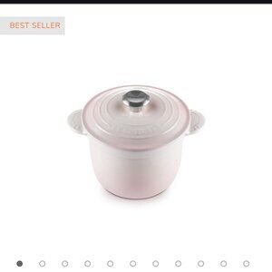 Le Creuset Rice Pot Shell Pink